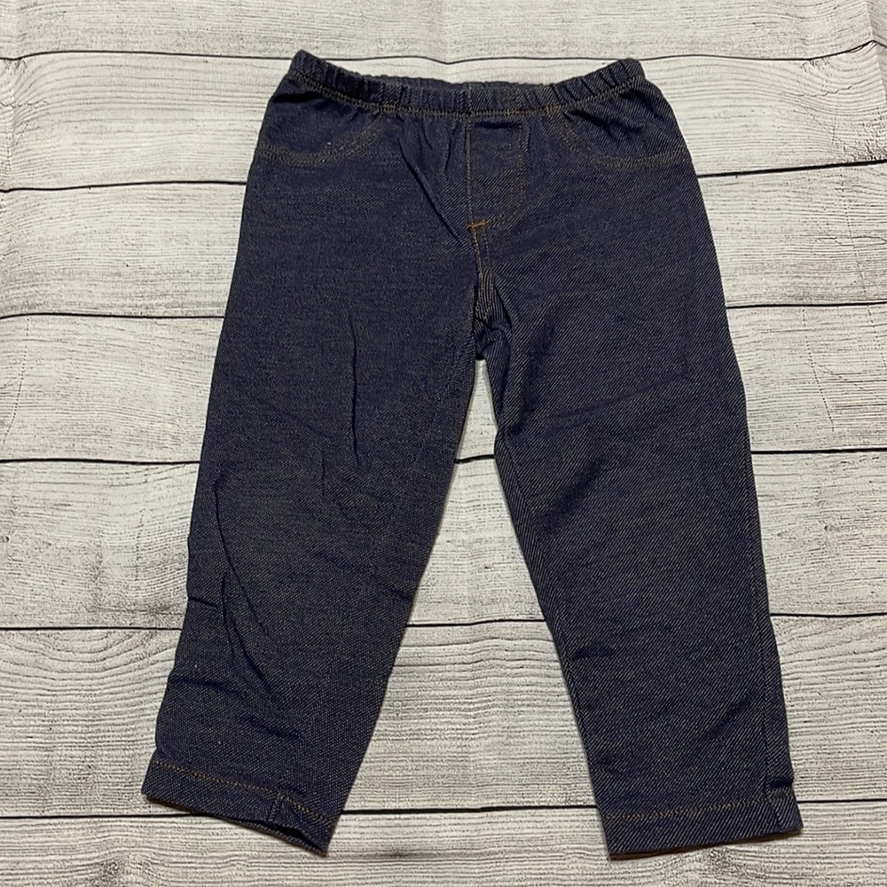 Carter’s Blue Jean Leggings size 24 Months